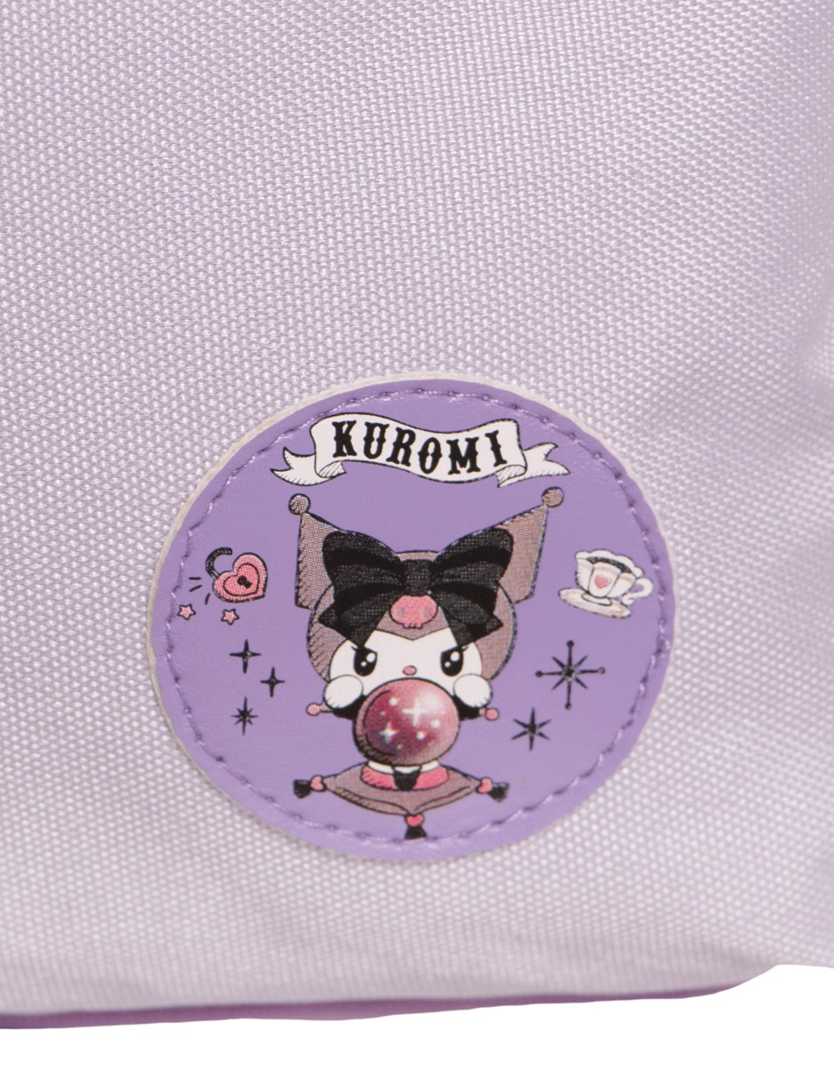 Mochila escolar Kuromi Truzt Juvenil para niña 6