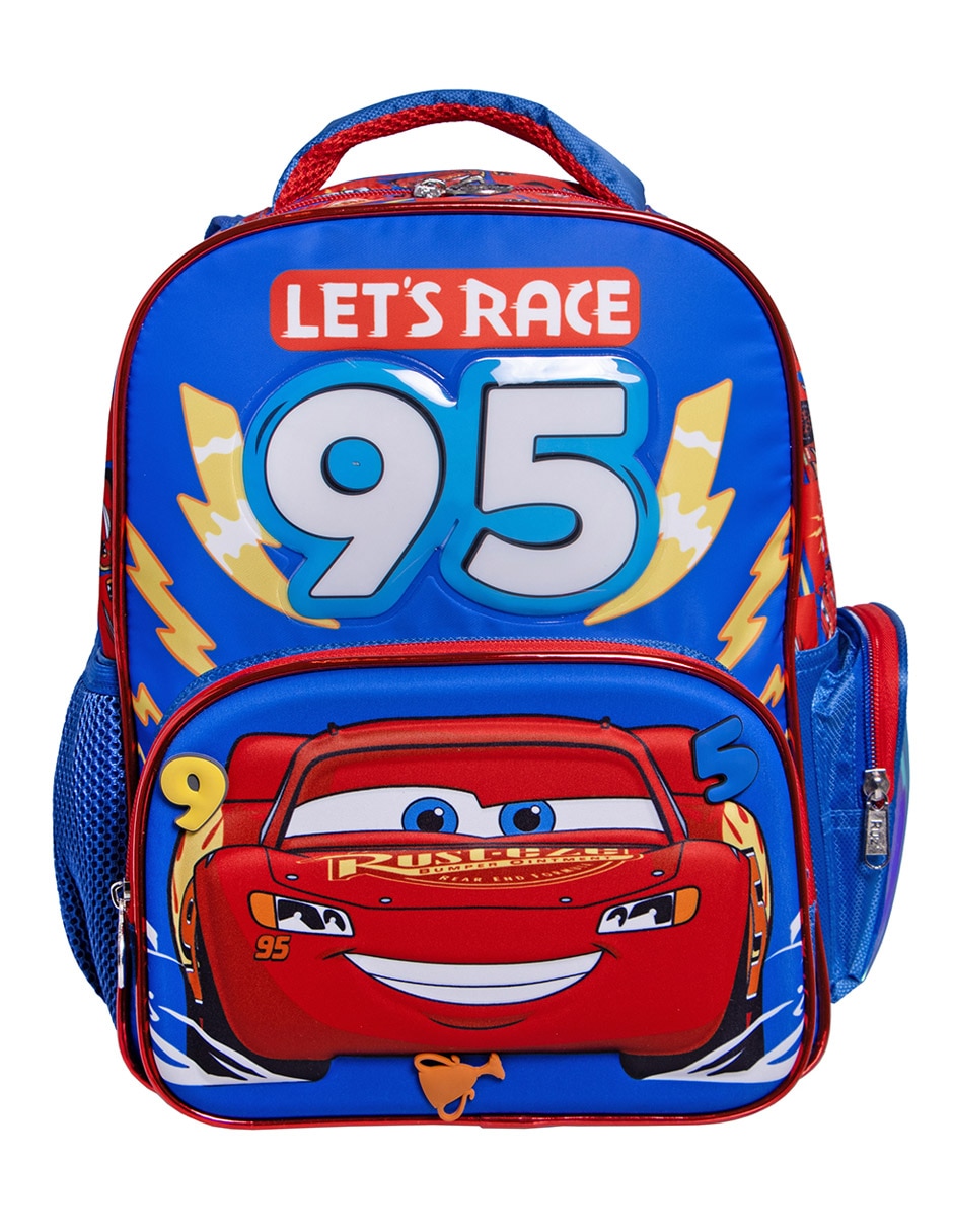 Mochila escolar Rayo Mcqueen Rayo 95 para niño