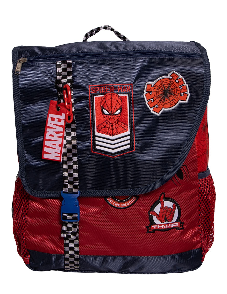 Mochila escolar Spider-Man Parches para niño