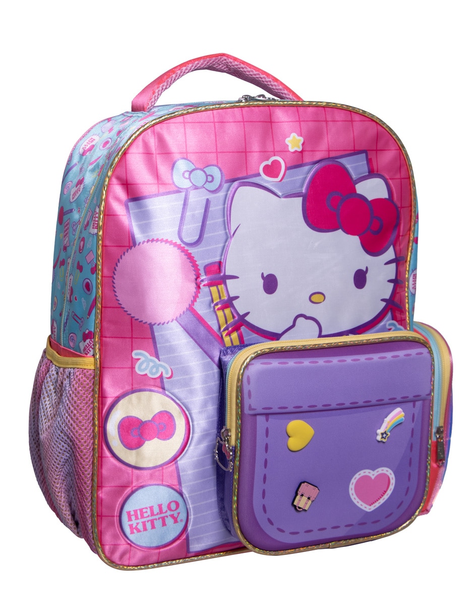 Mochila escolar Hello Kitty Clip Lápiz para niña 2