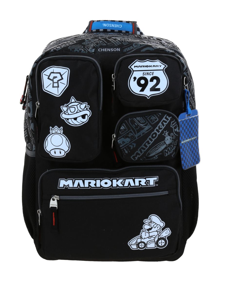 Mochila escolar Mario Kart Mario Bros para niño Mochila escolar Mario Kart Mario Bros para niño