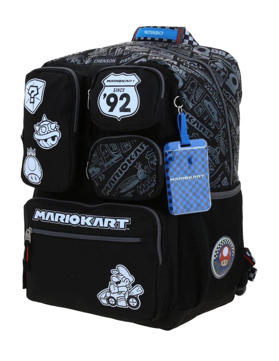 Mochila escolar Mario Kart Mario Bros para niño 2