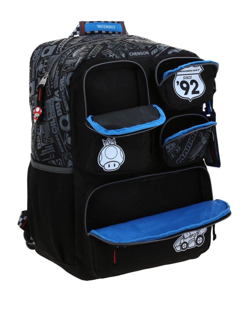 Mochila escolar Mario Kart Mario Bros para niño 7