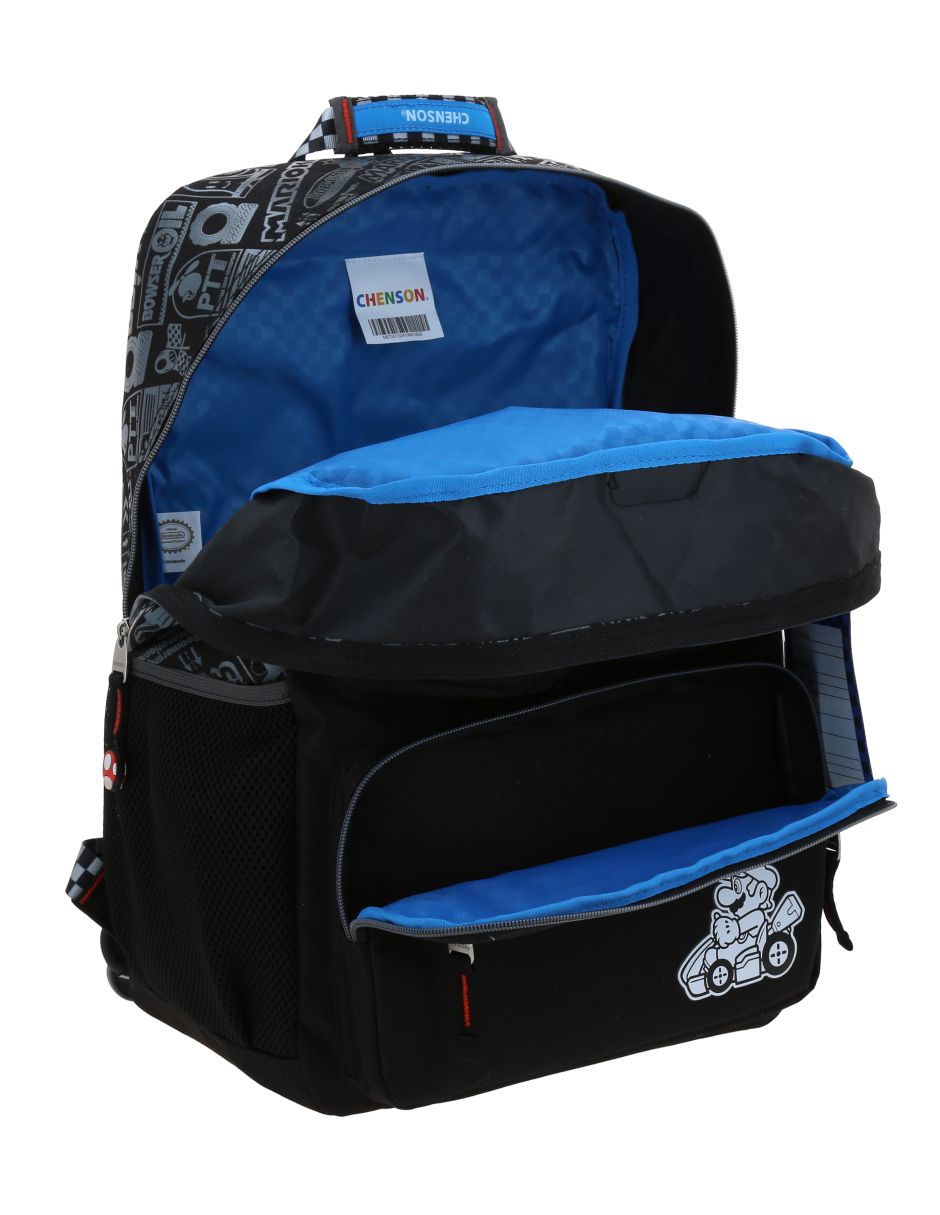 Mochila escolar Mario Kart Mario Bros para niño 8