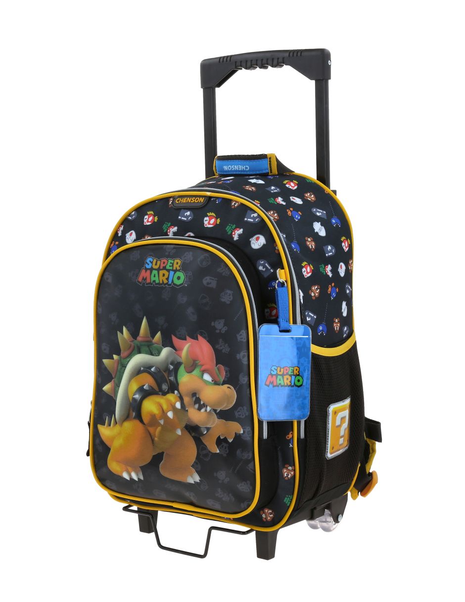 Mochila escolar Mario Bros Bowser para niño 2