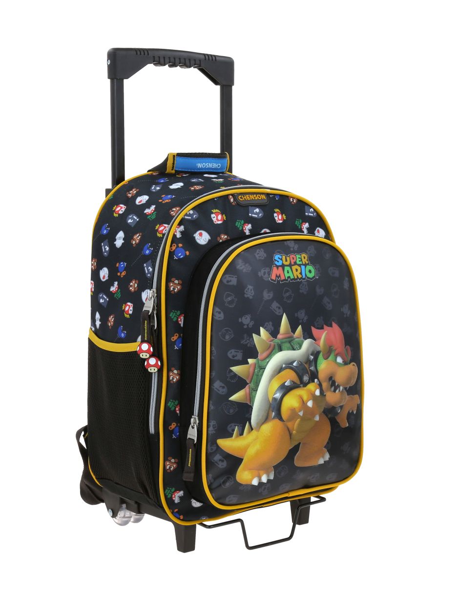 Mochila escolar Mario Bros Bowser para niño 6