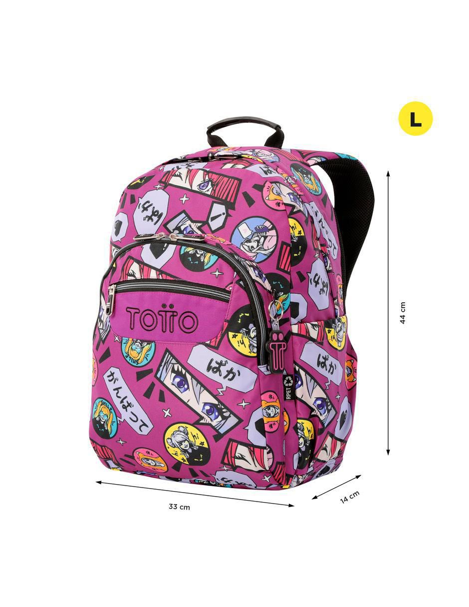 Mochila escolar Acuarela para niña 6