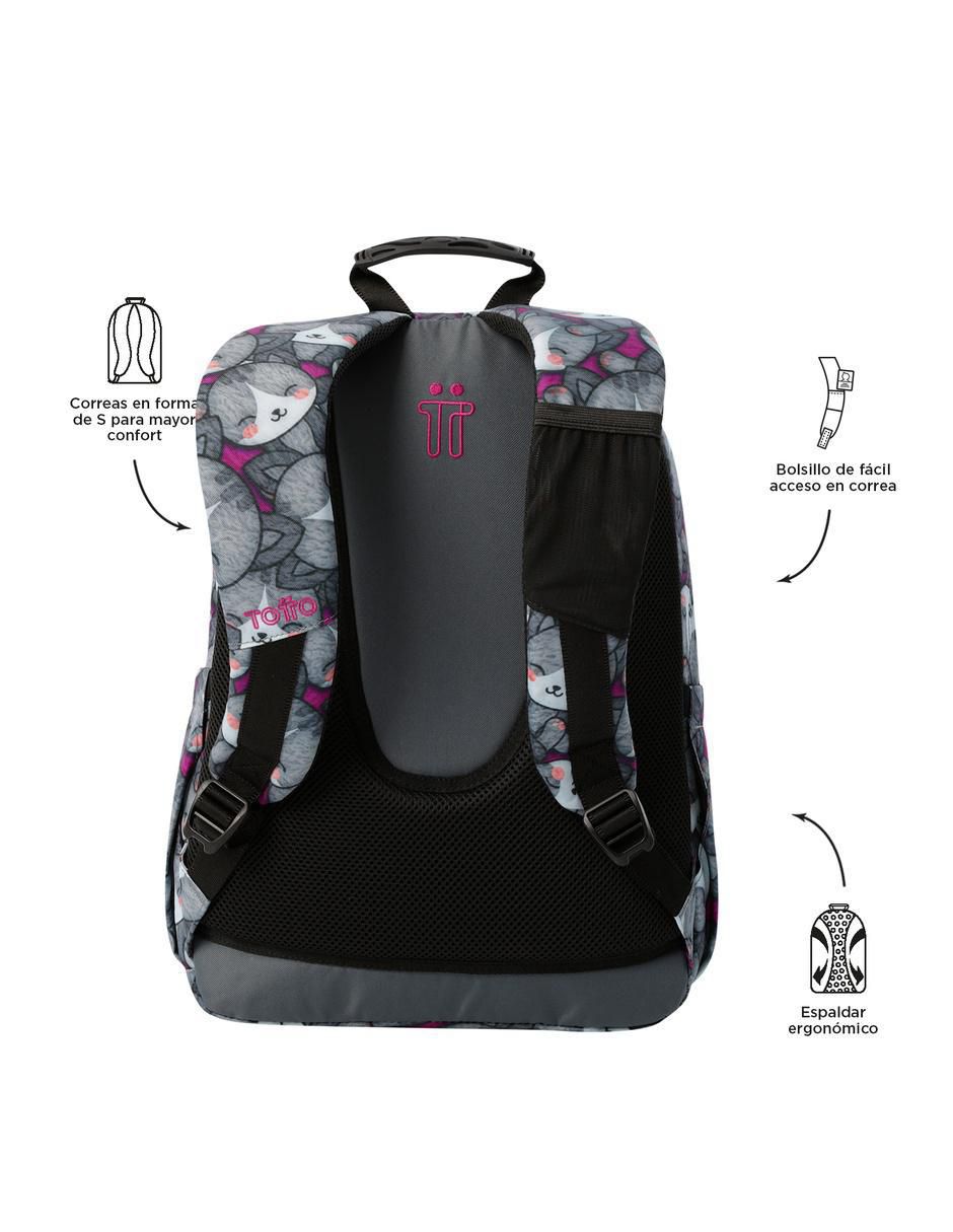Mochila escolar Acuarela para niña 3