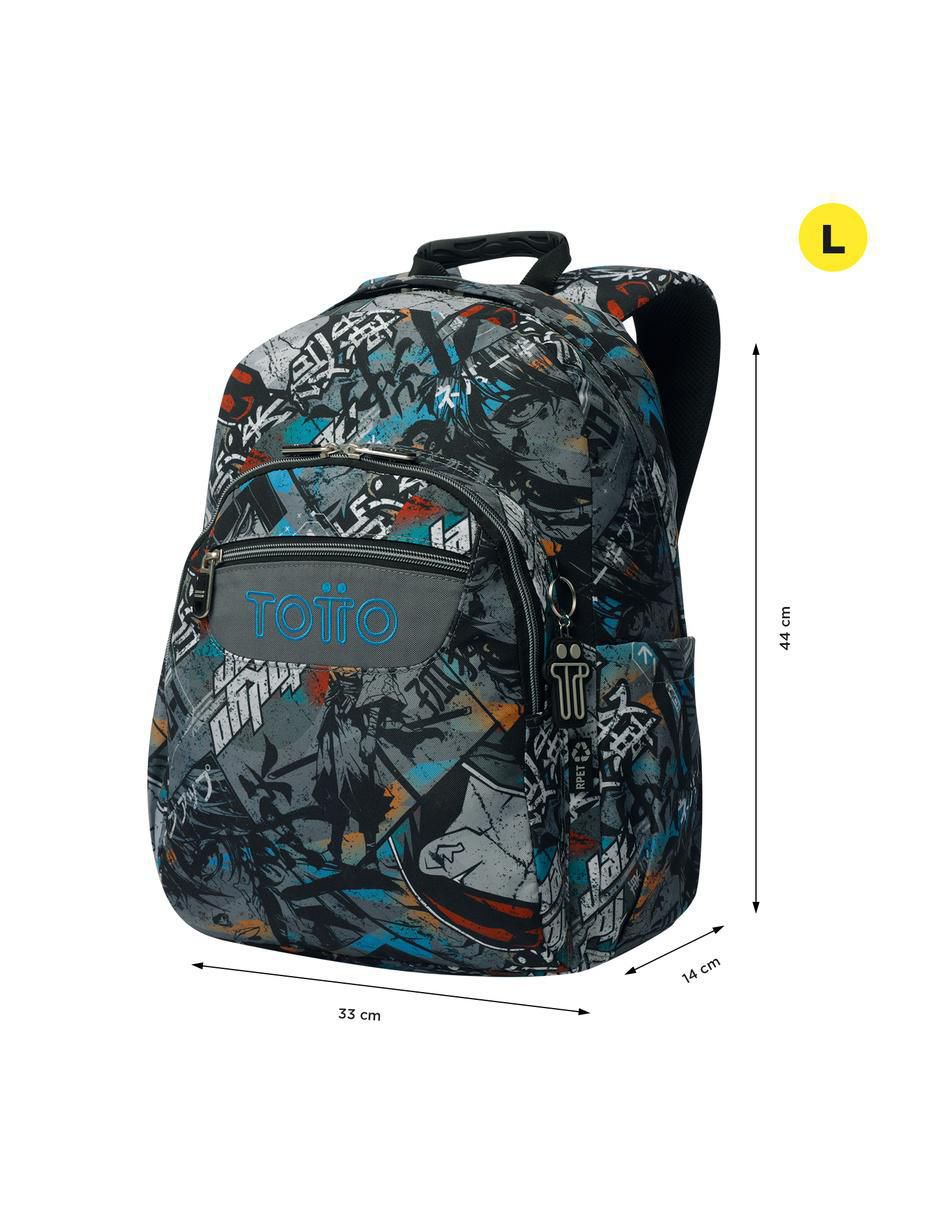 Mochila escolar Acuarela para niño 6
