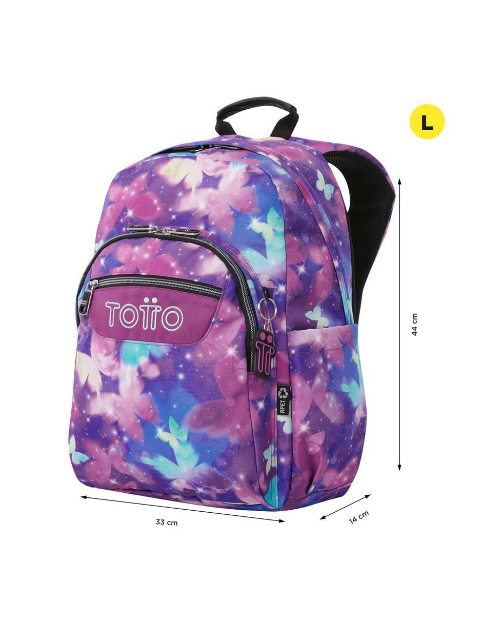 Mochila escolar Acuarela para niña 6