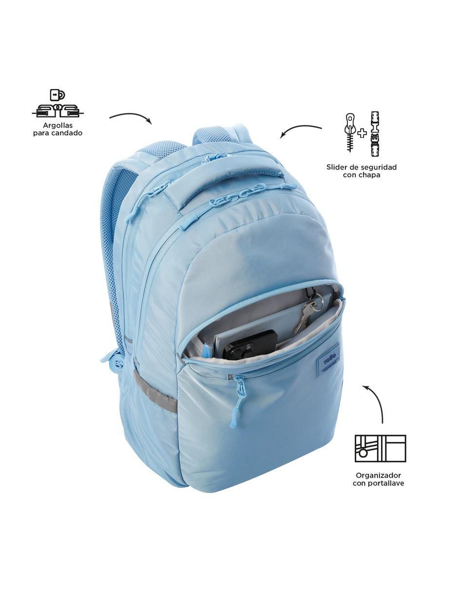 Mochila con portalaptop Indo unisex 5