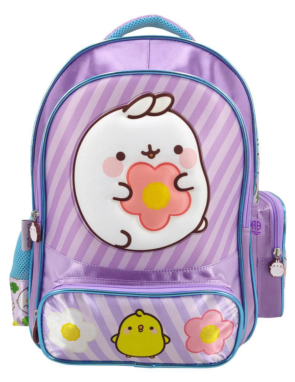 Mochila escolar Molang Flower para niña Mochila escolar Molang Flower para niña