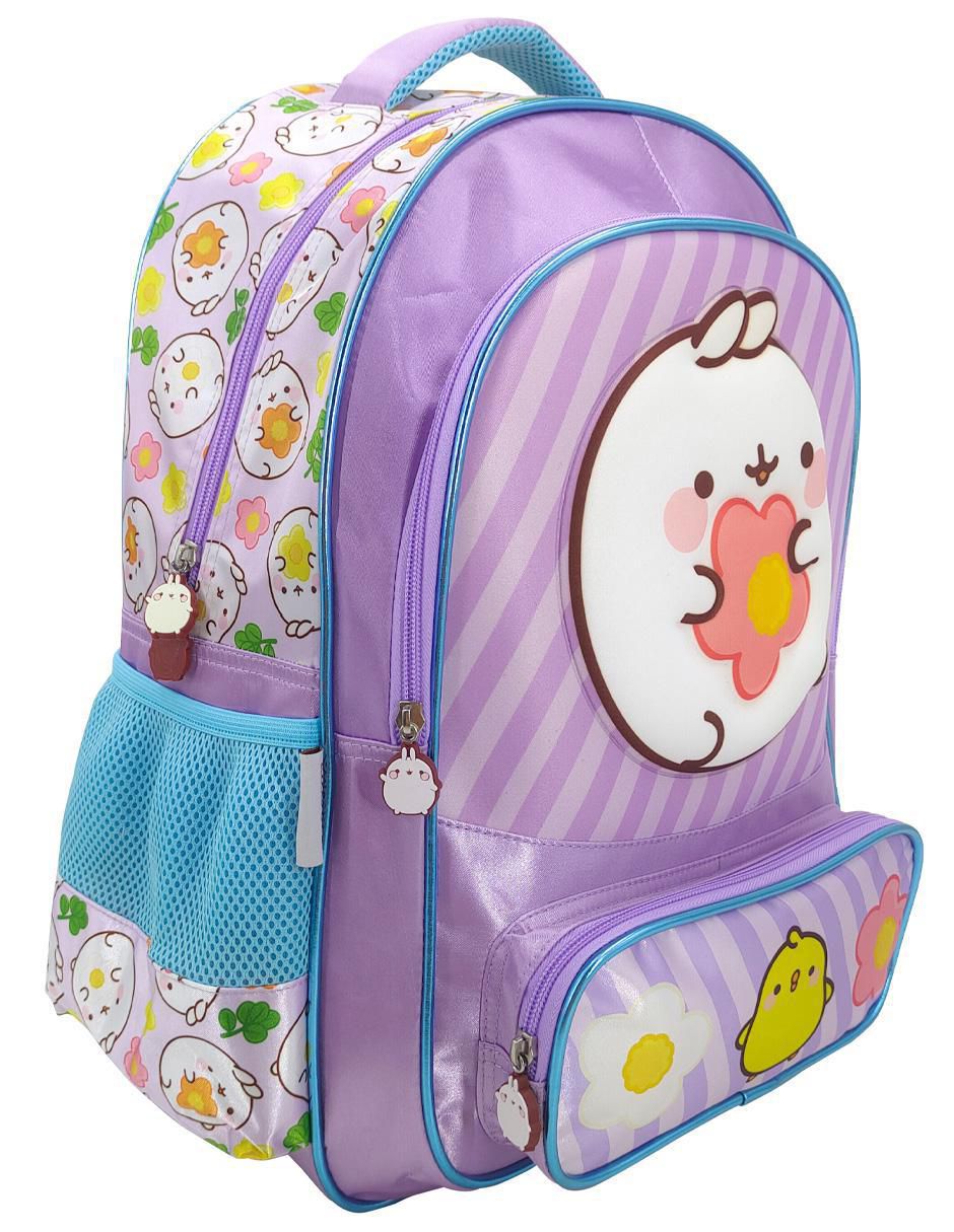Mochila escolar Molang Flower para niña 2