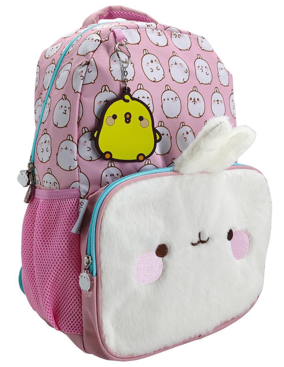 Mochila escolar Molang Plush para niña 2