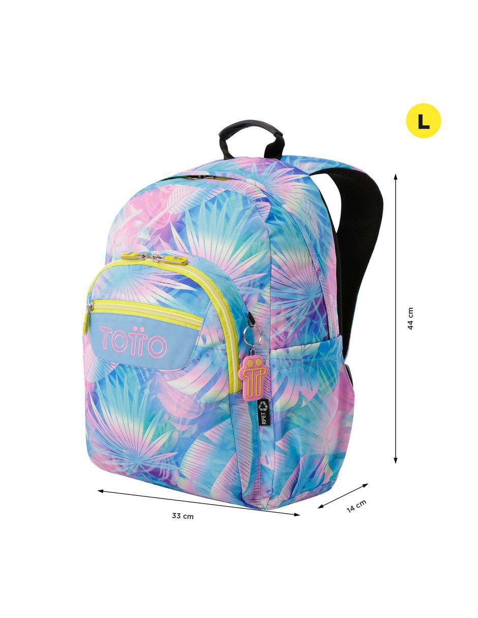 Mochila escolar Acuarela para niña 6