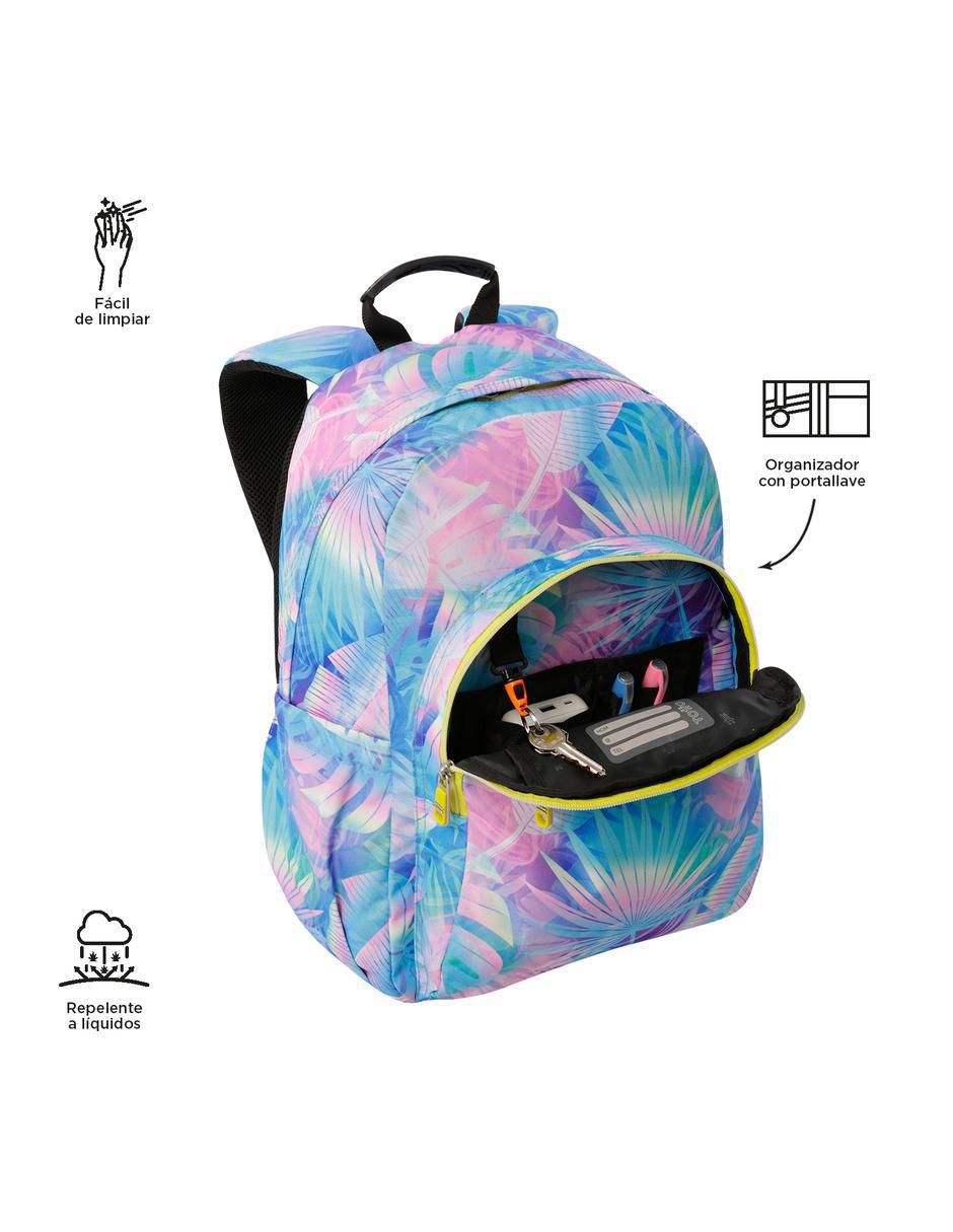 Mochila escolar Acuarela para niña 5
