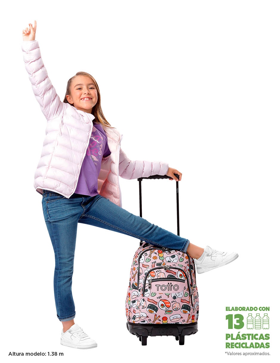 Mochila escolar Ecole para niña 2