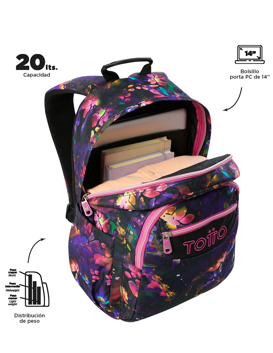 Mochila escolar Ecole unisex 5