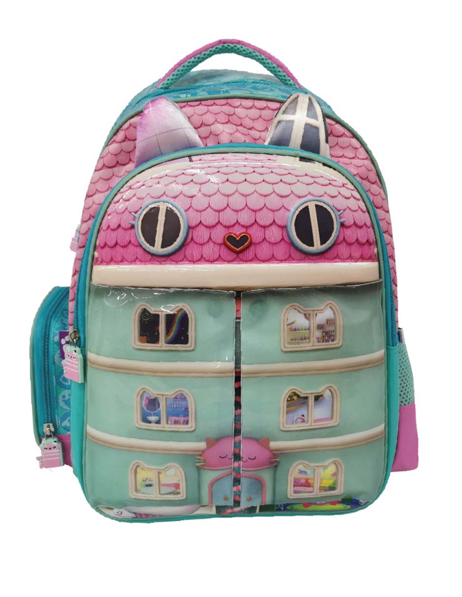 Mochila escolar Gabby's Dollhouse Welcome to the doll house unisex