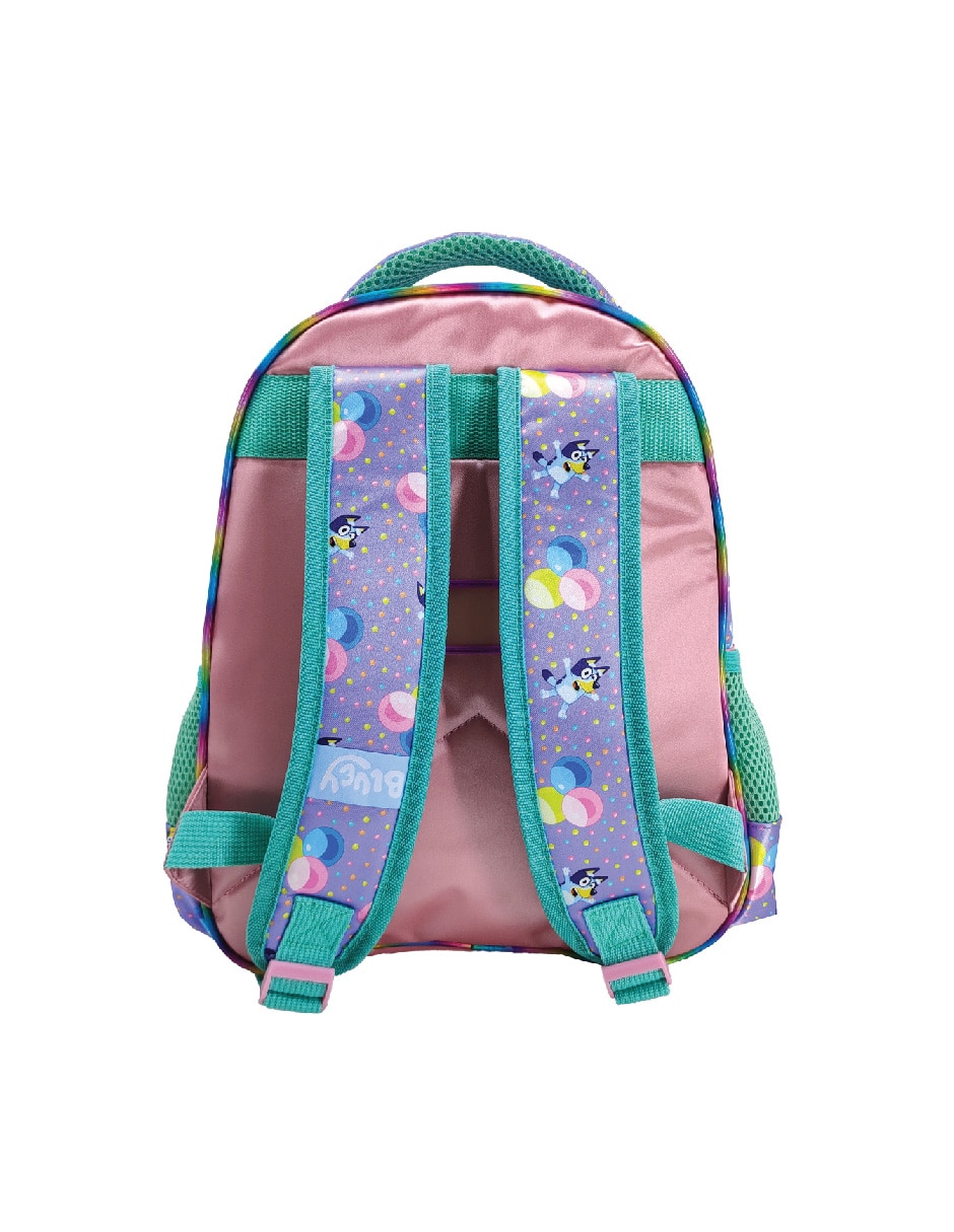 "set mochila/mochila" escolar bluey celebration no "para" unisex 4