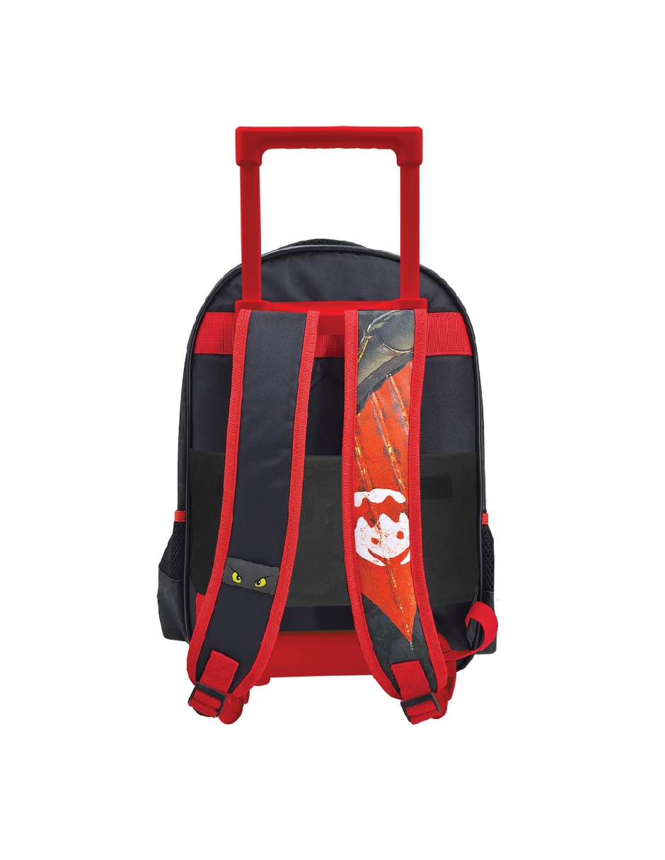 "set mochila/mochila" escolar cómo entrenar a tu dragón night fury con ruedas no "para" unisex 4