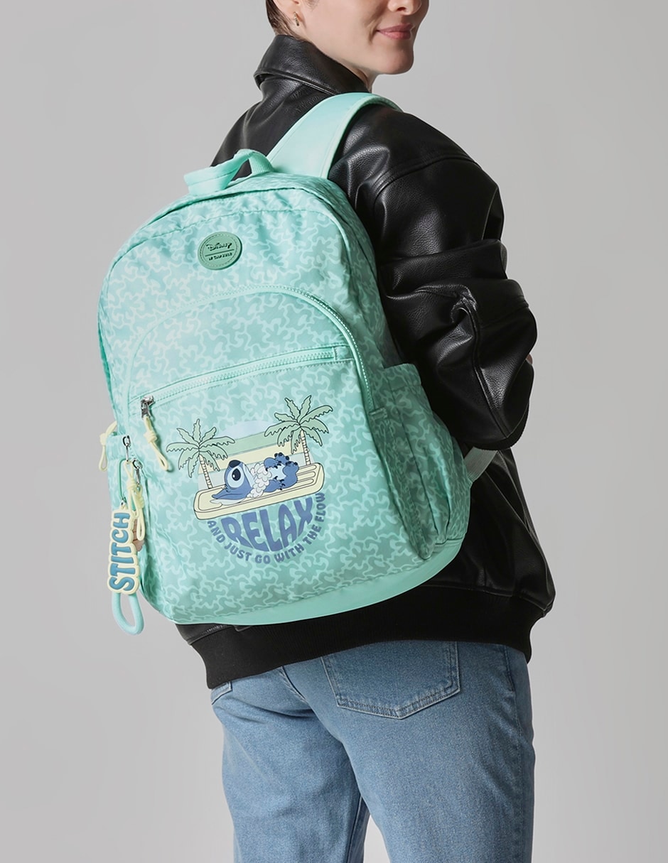 Mochila escolar Stitch para mujer 6