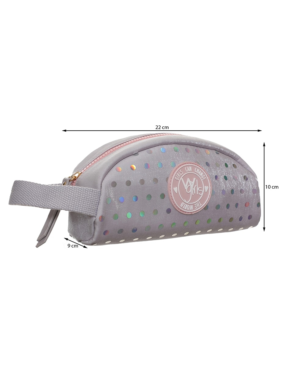 MOCHILA BTS WGIRLS, PLATEADO