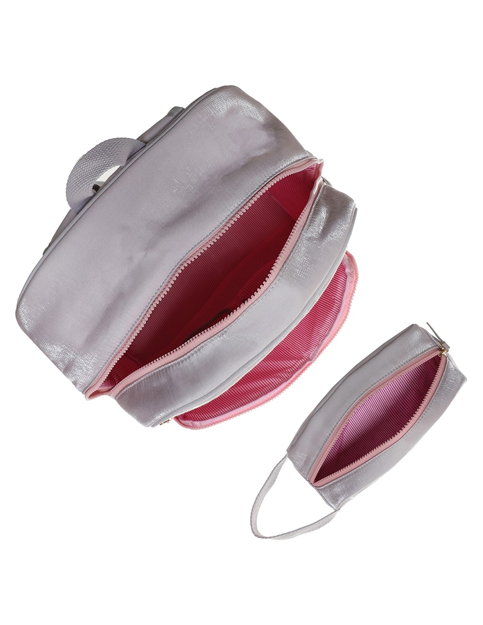 MOCHILA BTS WGIRLS, PLATEADO