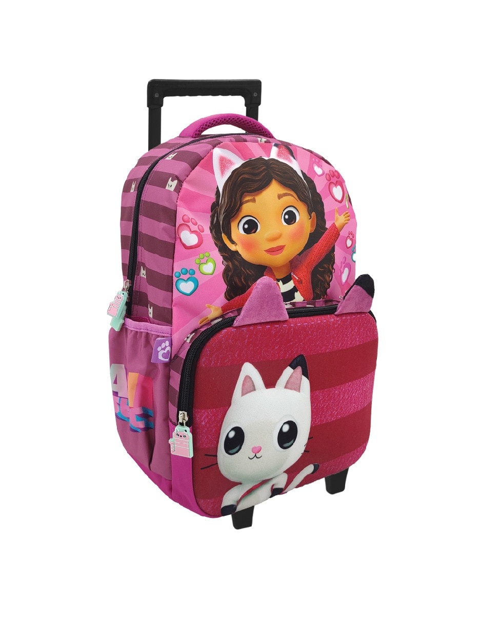 Mochila con ruedas escolar Gabby's Dollhouse PANDY'S BAG unisex 3