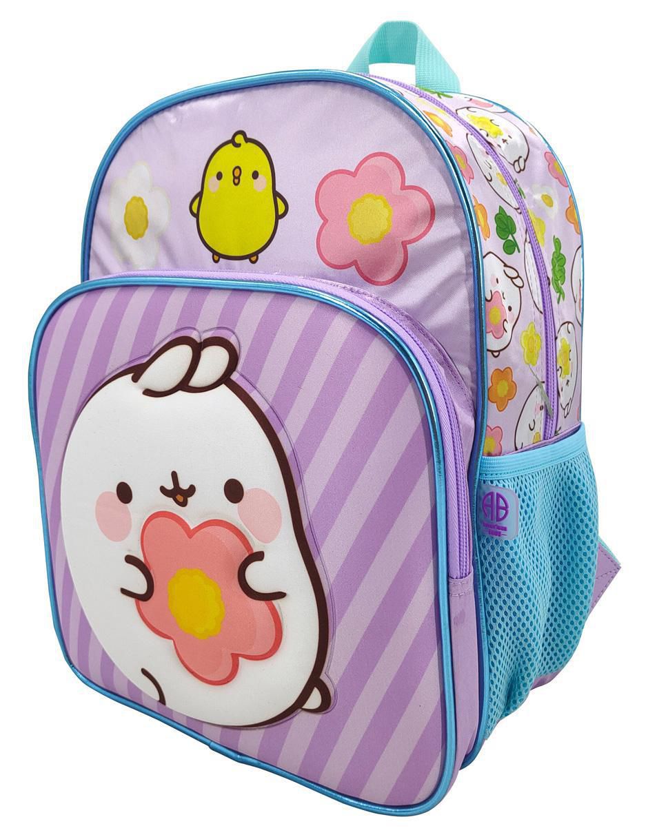 Mochila escolar Molang Flower para niña 3