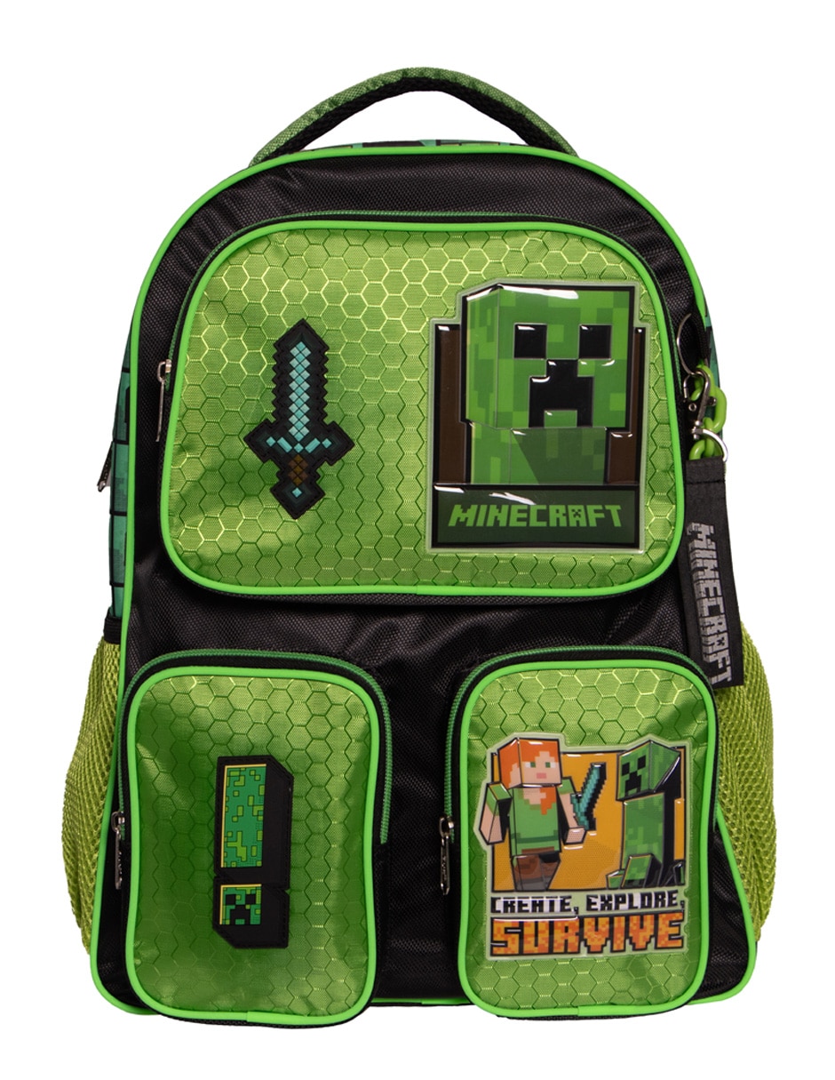 Mochila escolar Minecraft ESPADIN para niño