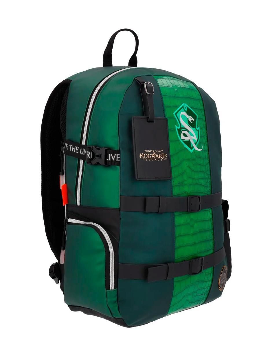 Mochila casual Slytherin Hogwarts Legacy unisex 2