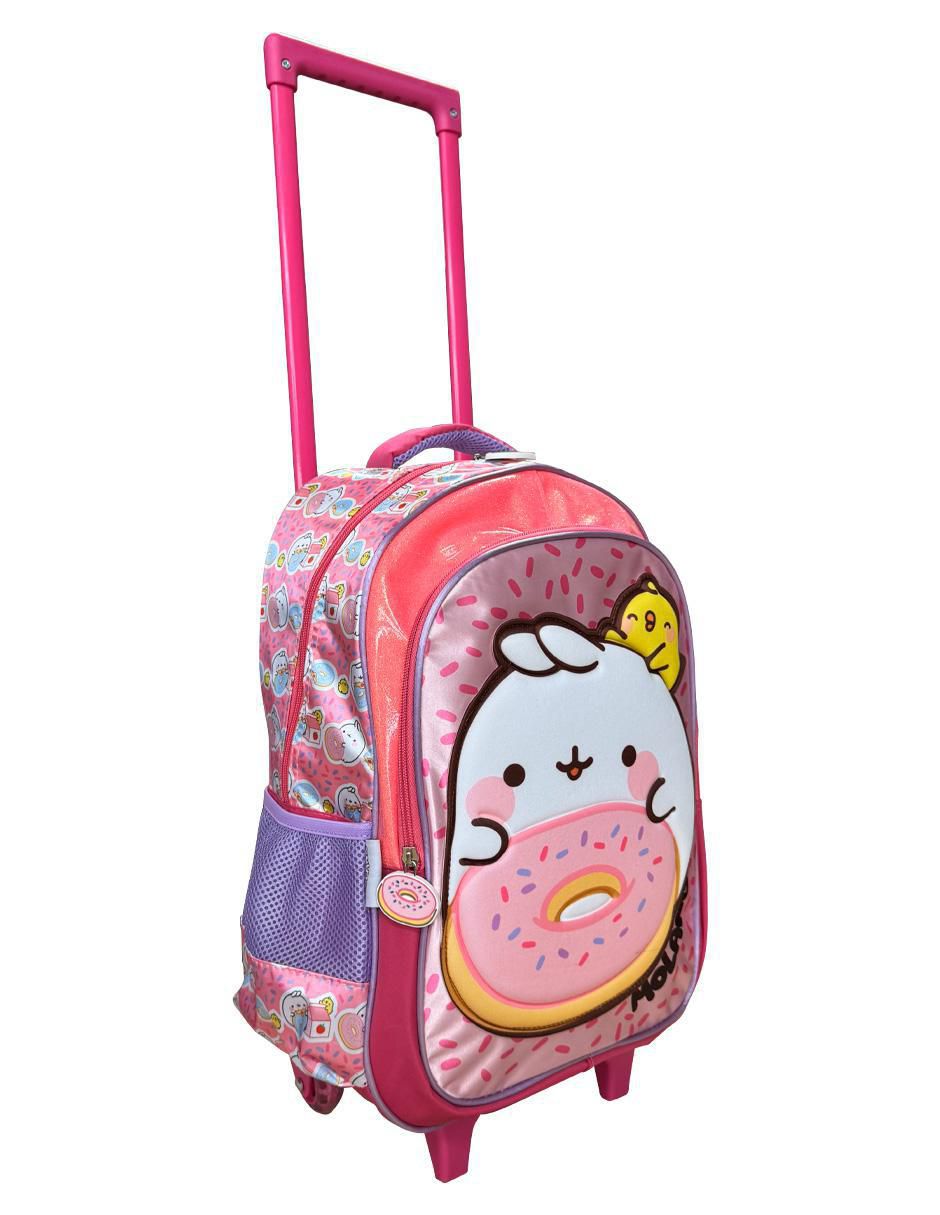 Mochila escolar Molang Molang Donuts para niña 2