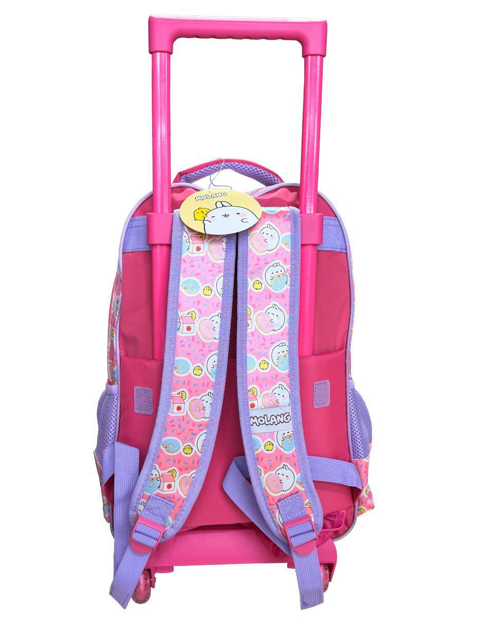 Mochila escolar Molang Molang Donuts para niña 3