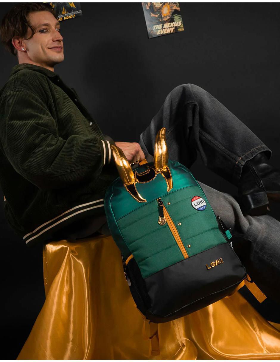 Mochila casual Loki Marvel unisex 3