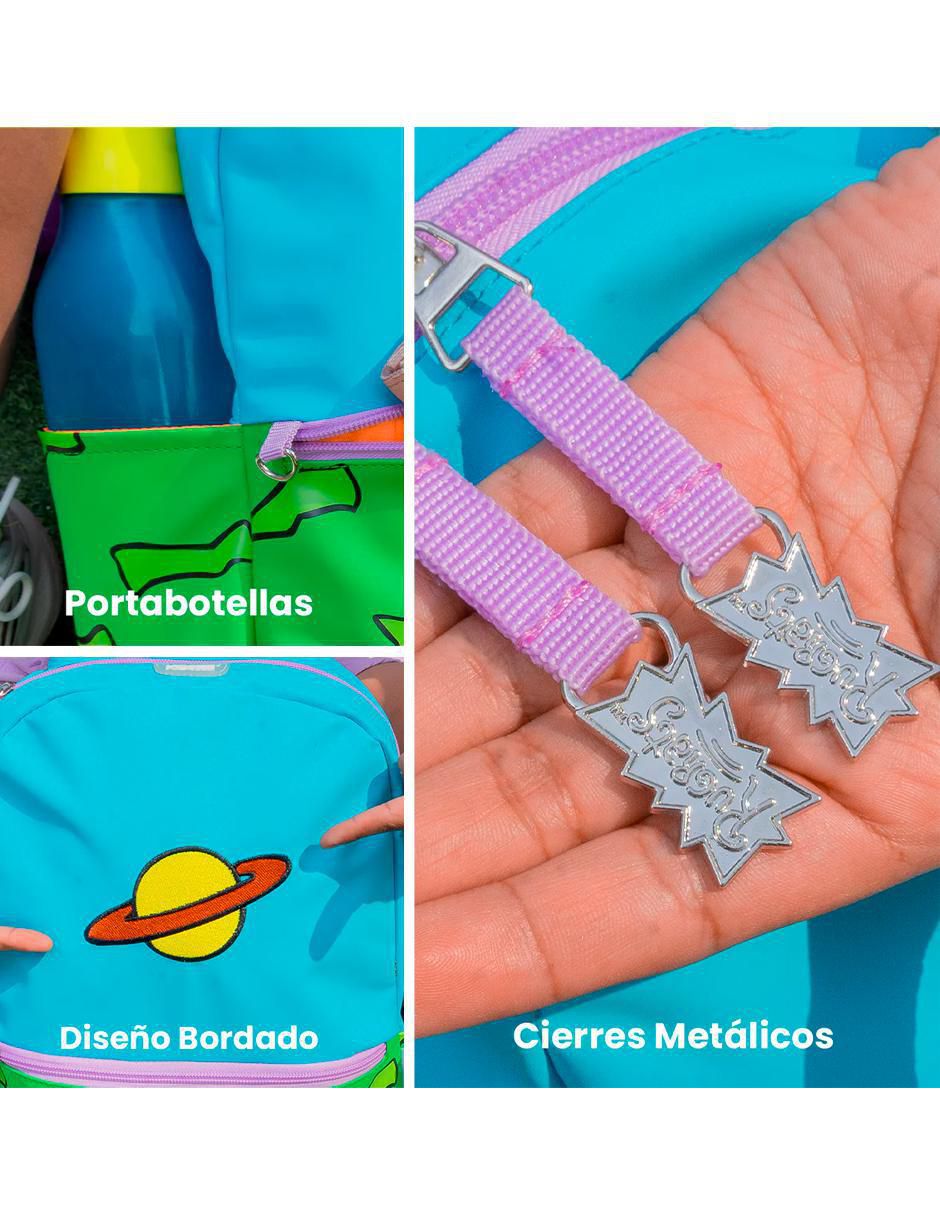 Mochila escolar Carlitos Rugrats unisex 7