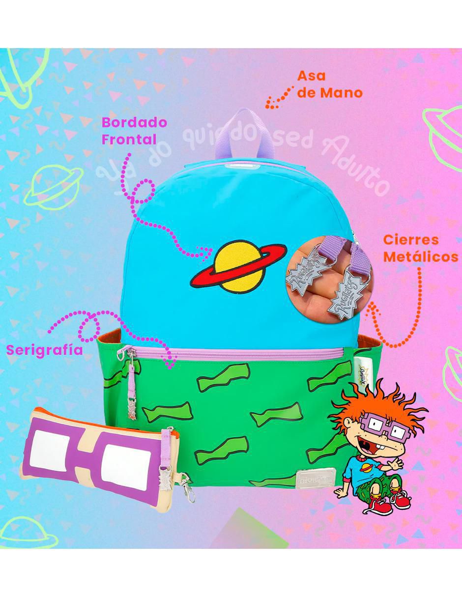 Mochila escolar Carlitos Rugrats unisex 10