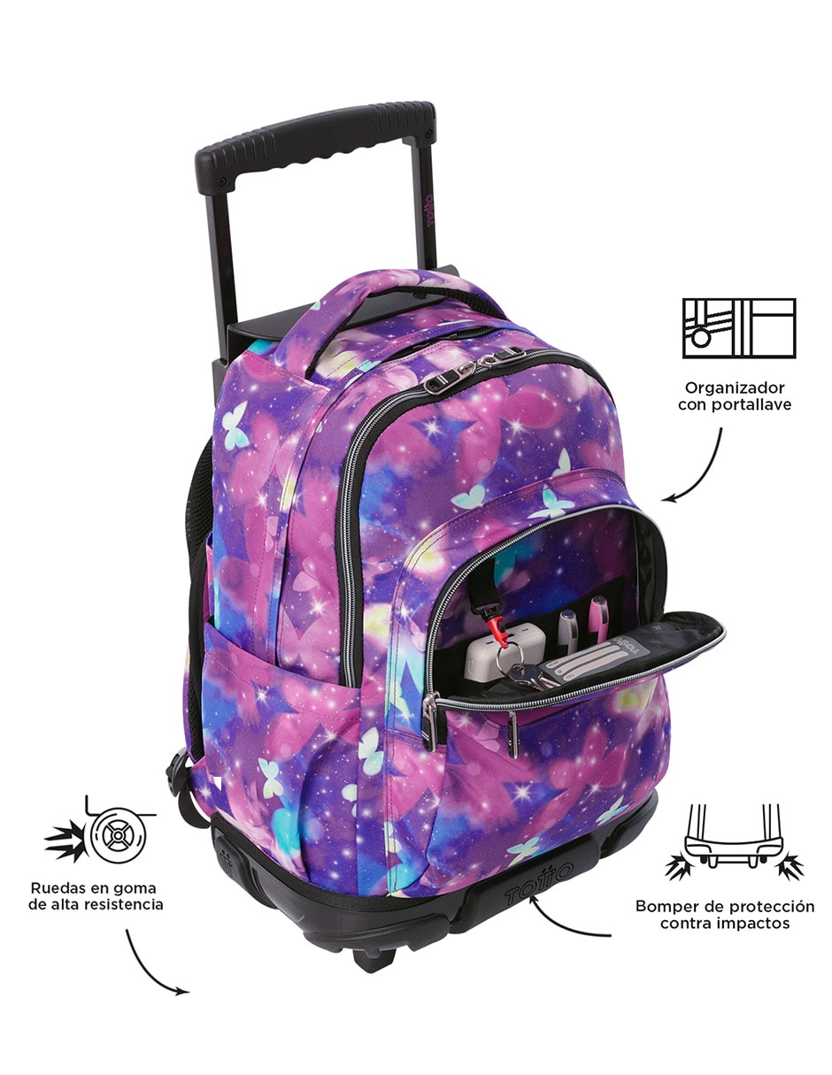 Mochila escolar Ecole para niña 7