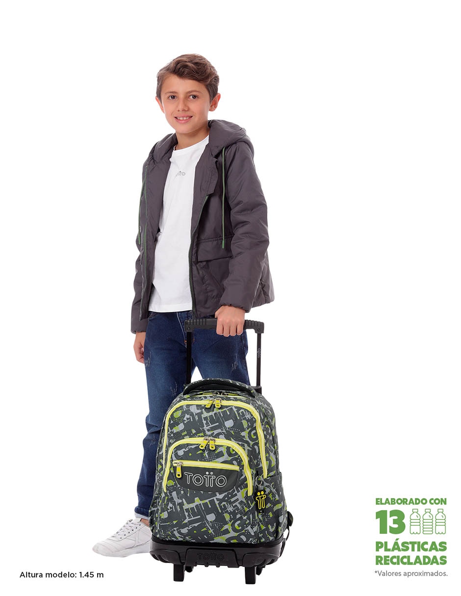 Mochila con portalaptop Ecole para niño 2