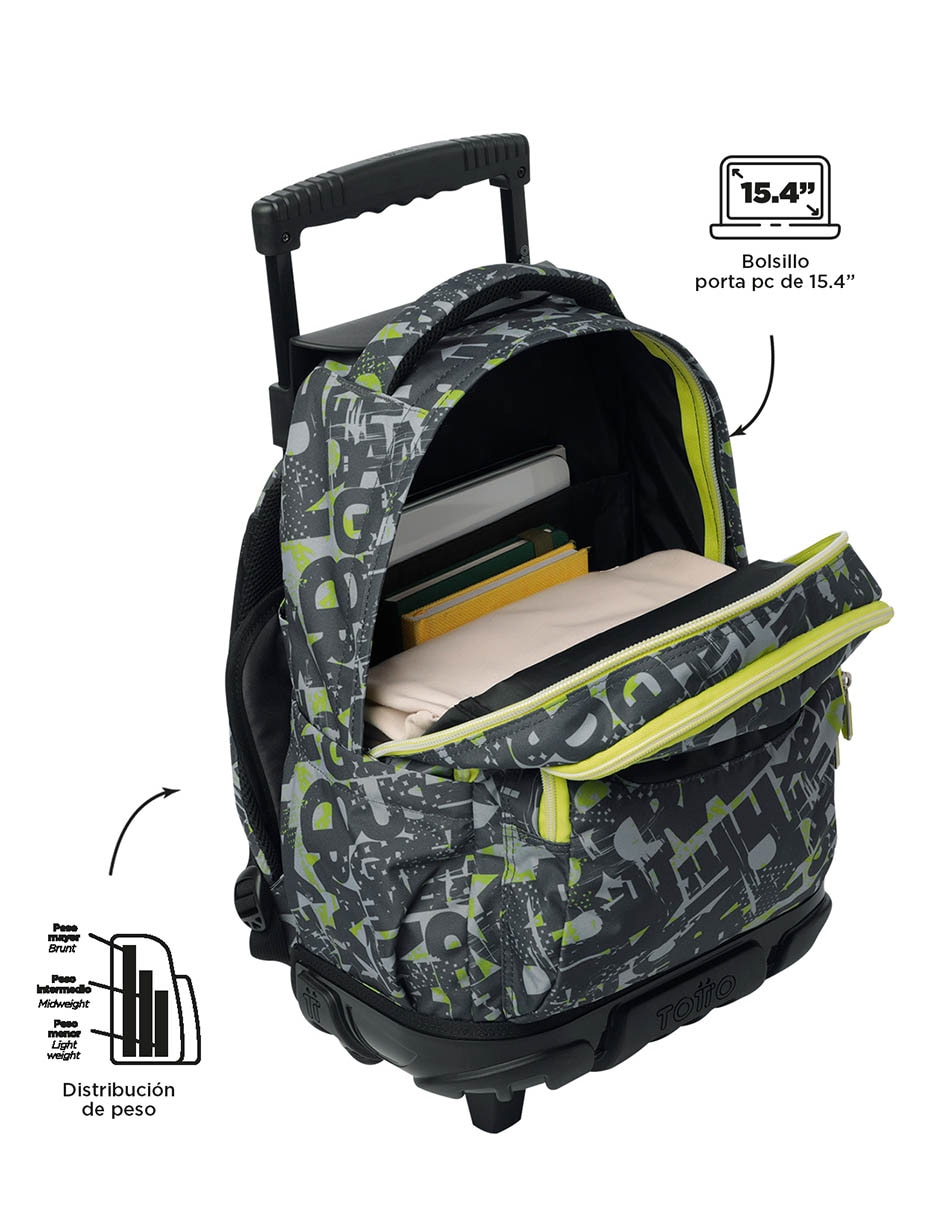 Mochila con portalaptop Ecole para niño 6