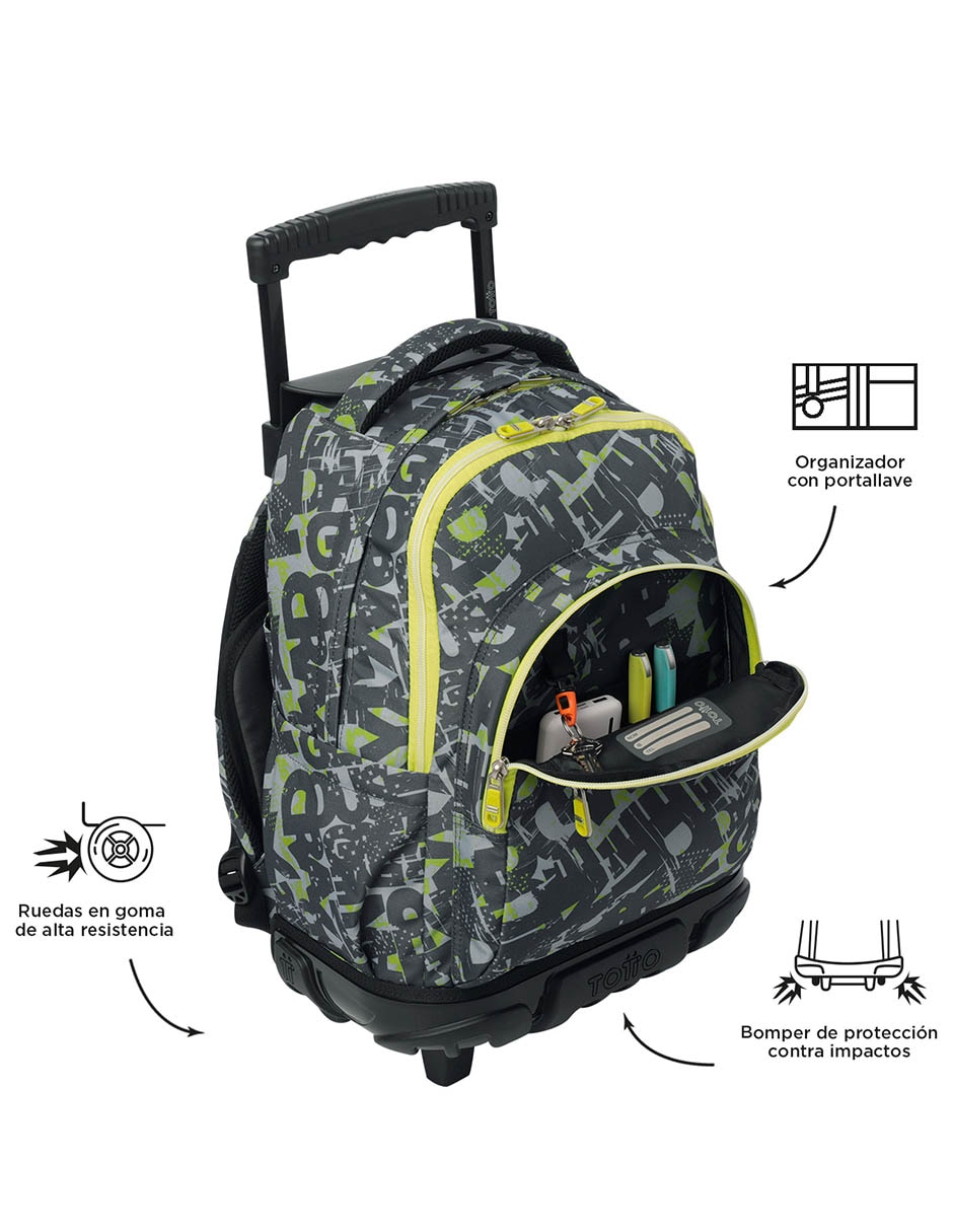 Mochila con portalaptop Ecole para niño 7