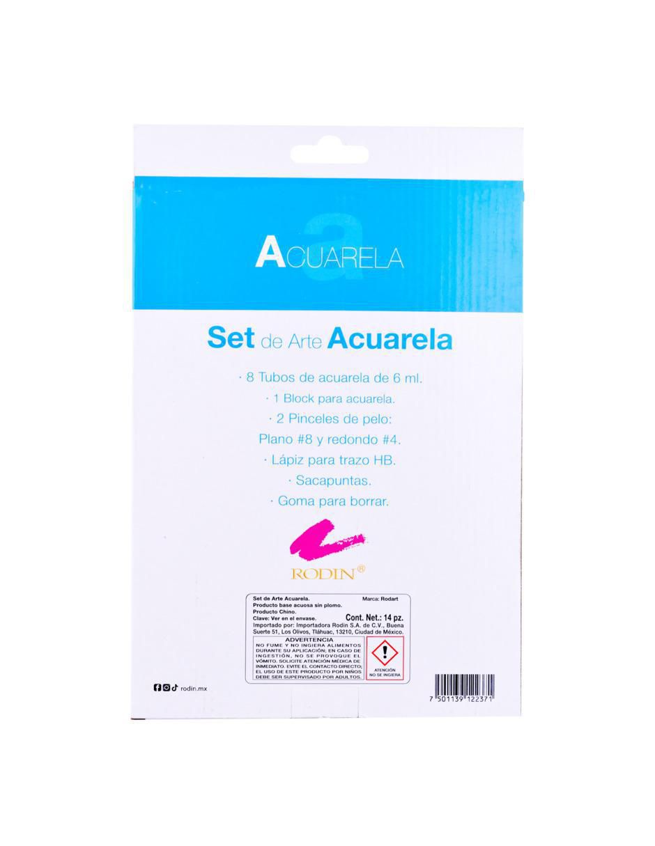 Set acuarela Profesional 14 piezas 2
