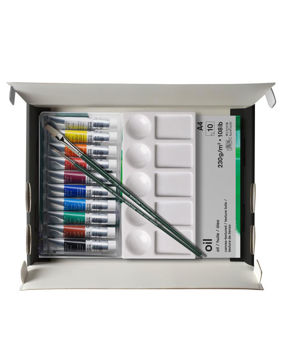 Set pinturas óleo Winton 10 piezas 3