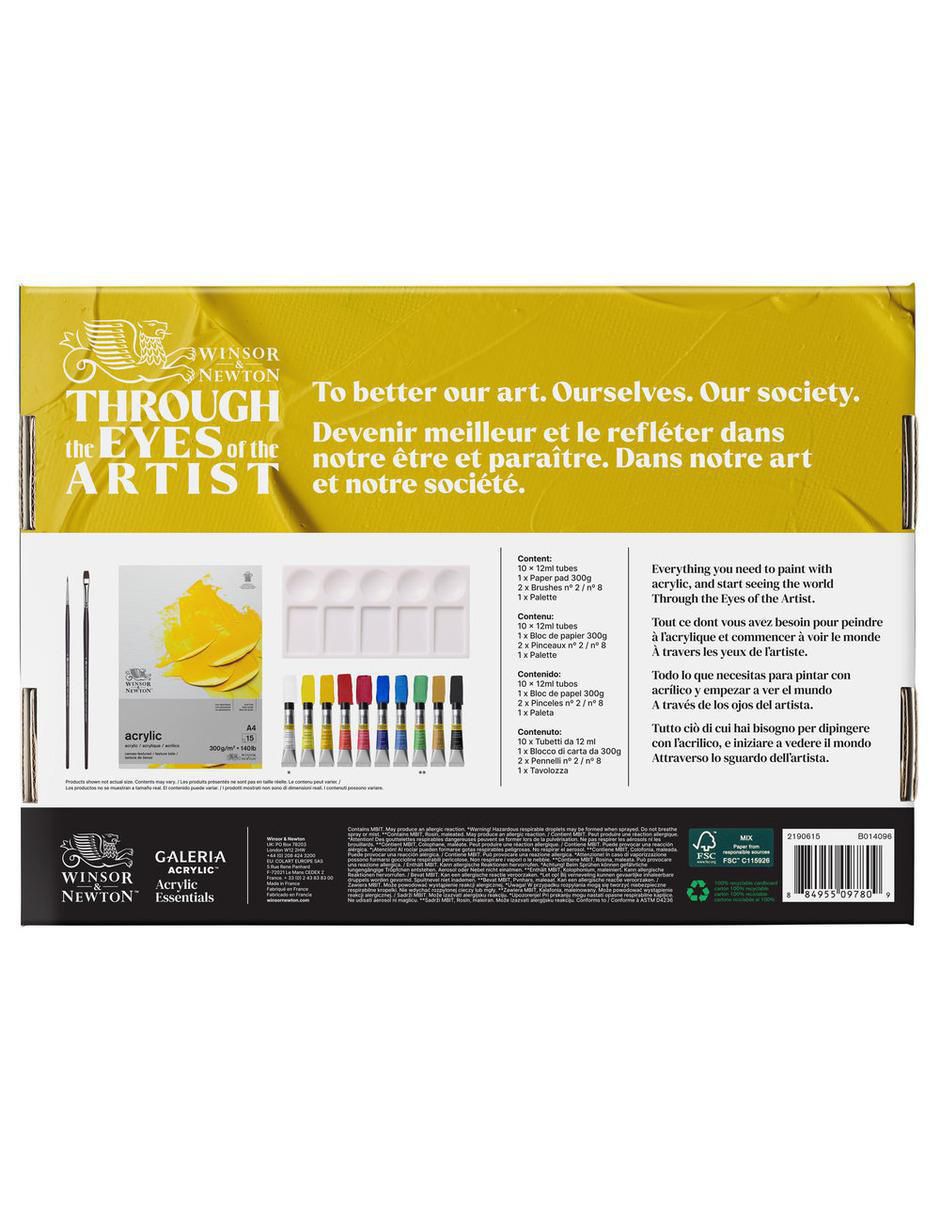 Set pintura acrílica Galería 14 piezas 5