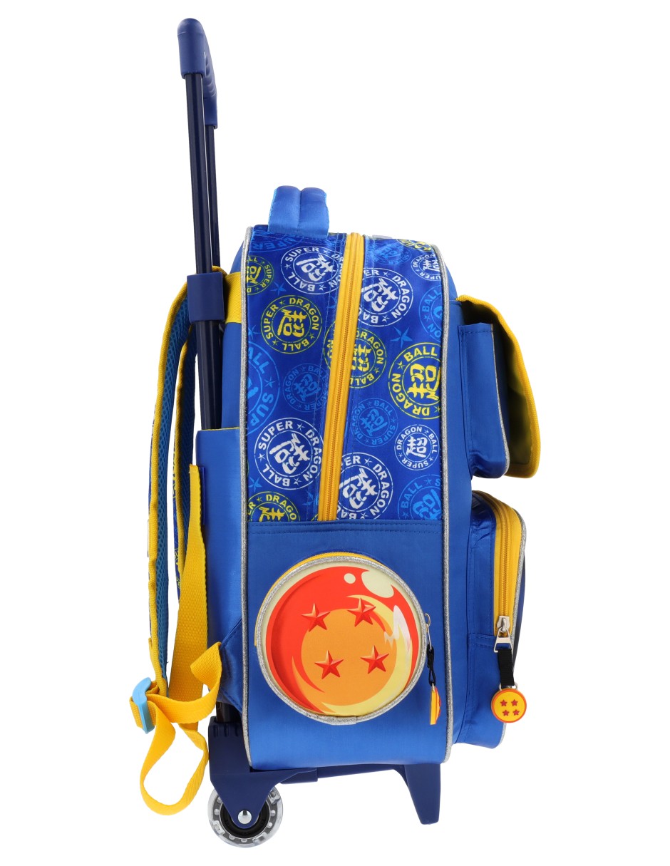 Mochila con ruedas escolar Dragon Ball Super DBS132 para niño 3