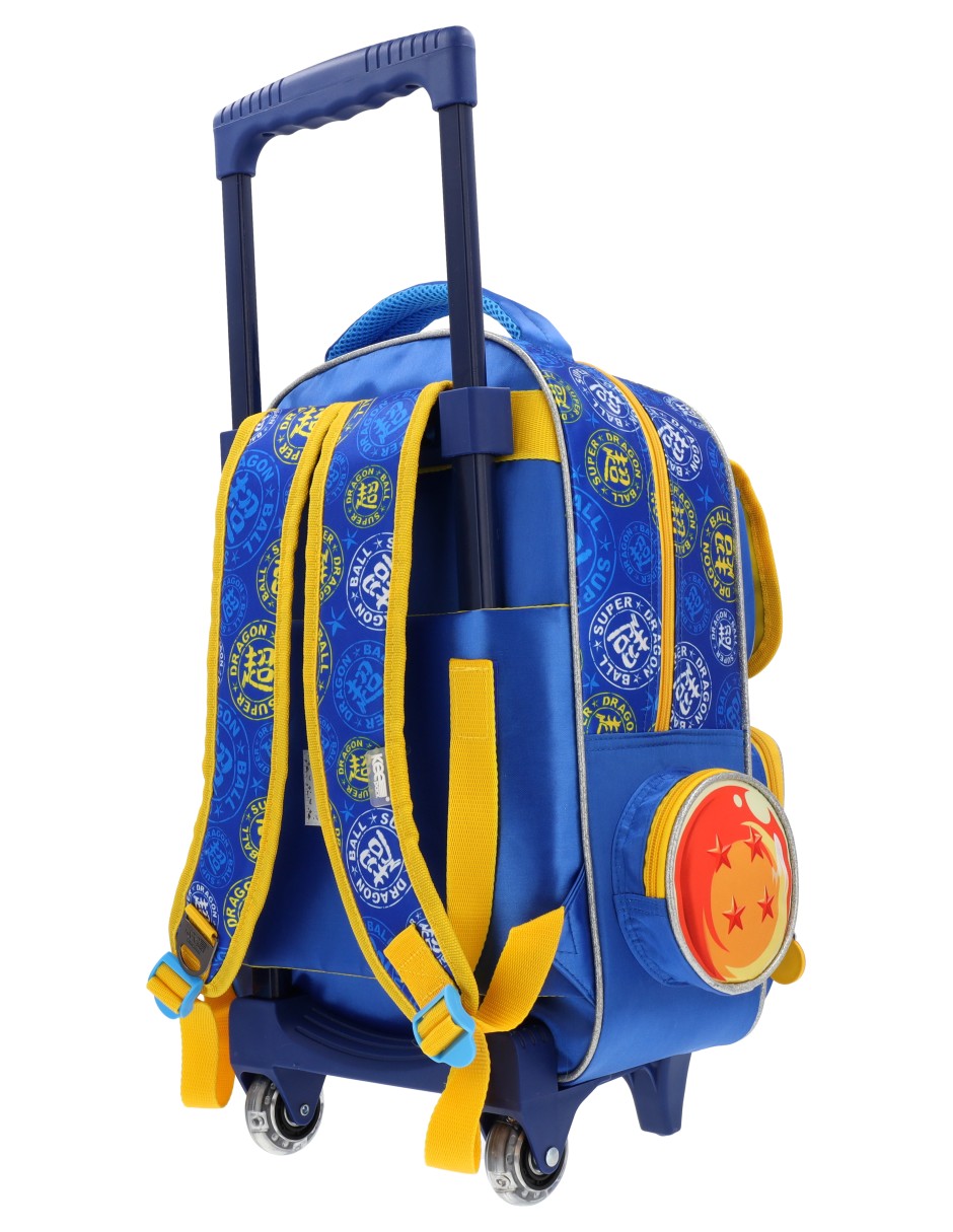 Mochila con ruedas escolar Dragon Ball Super DBS132 para niño 4
