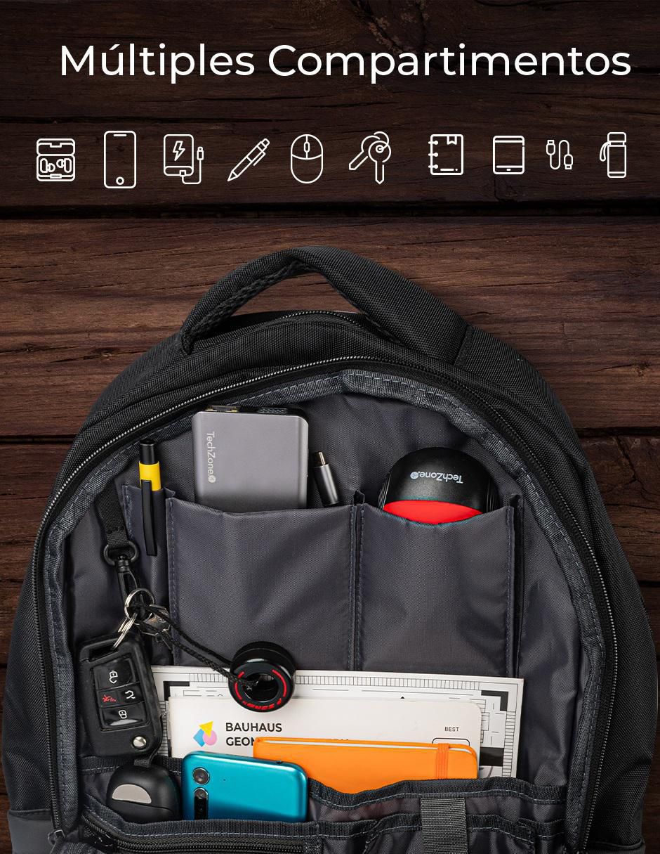 Mochila con portalaptop unisex 4