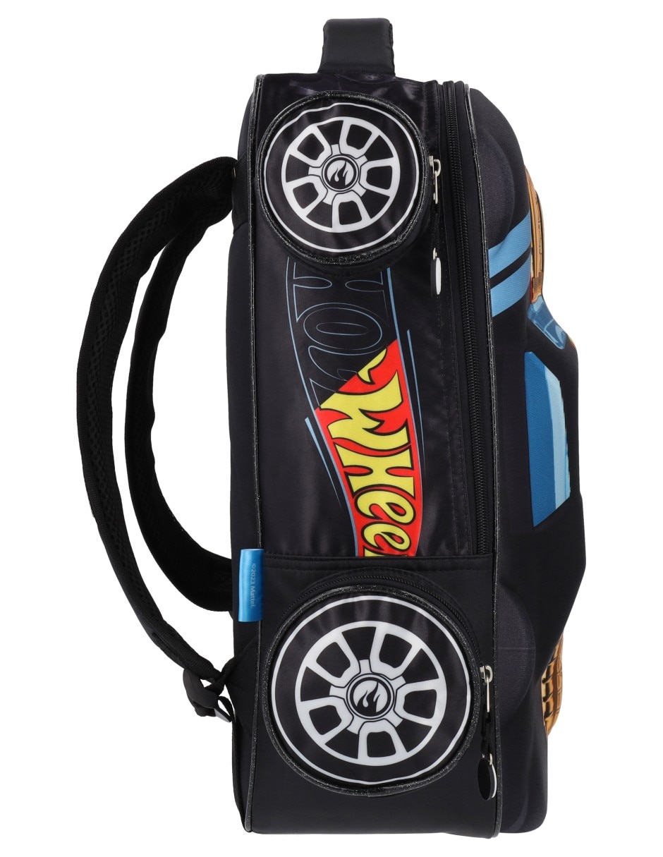 Mochila escolar Hot Wheels HWS013 para niño 3