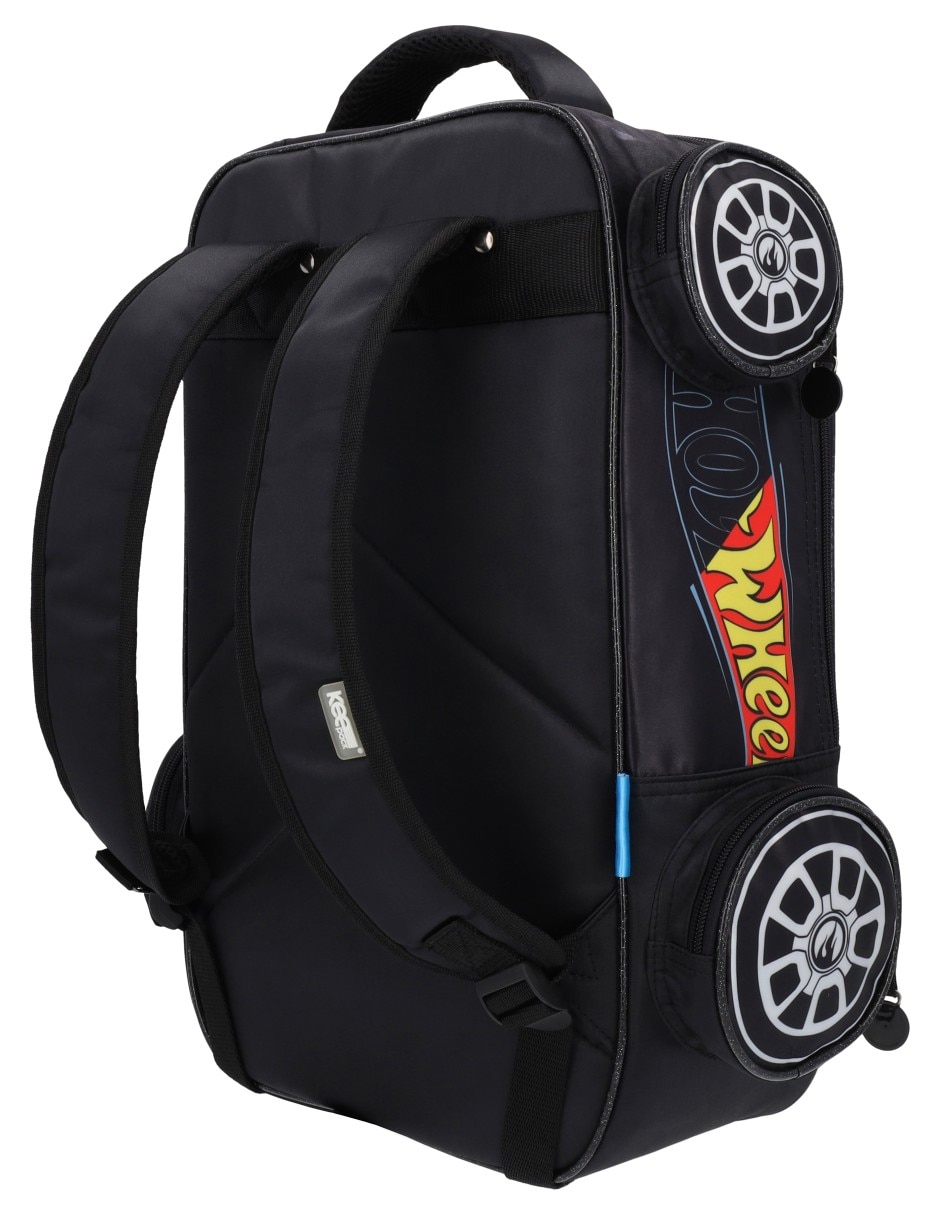 Mochila escolar Hot Wheels HWS013 para niño 4