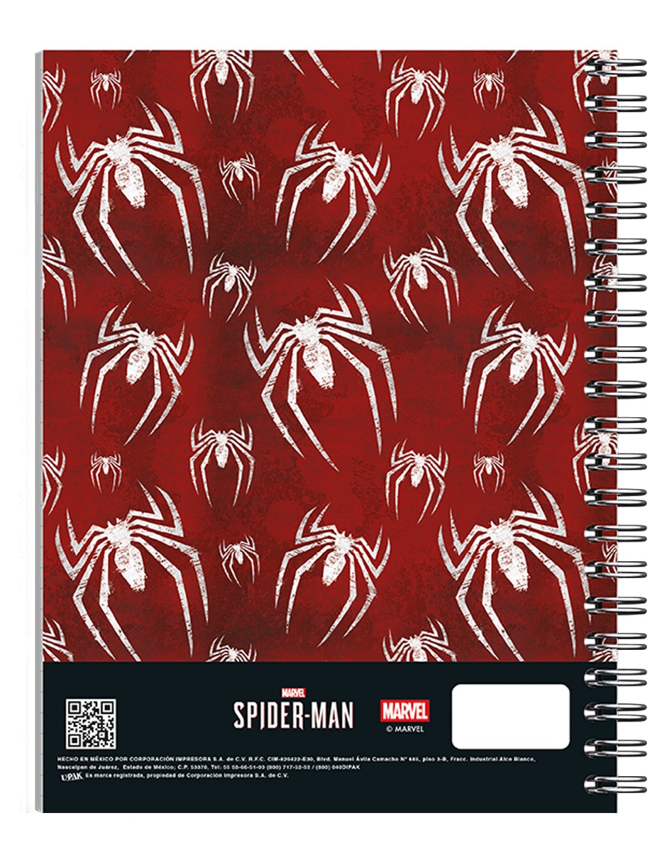 Cuaderno Spider-Man a rayas 3
